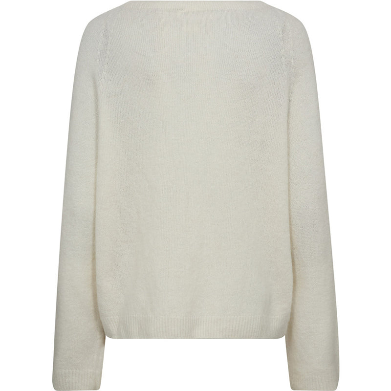 DEPECHE, flot blød Alpacha O-neck strik, findes i flere farver, til kvinder