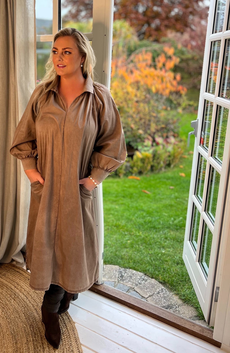 Cabana Living, flot lang kjole findes i flere farver, til kvinder