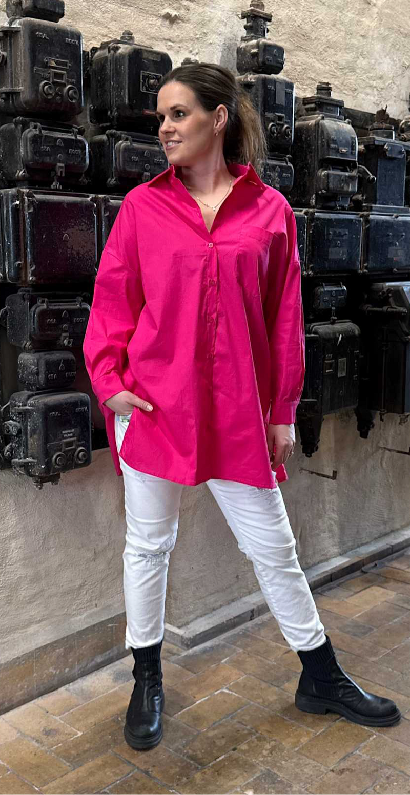 Cabana Living, MUST HAVE skjorten med lækker stretch i, den findes i flere farver, til kvinder