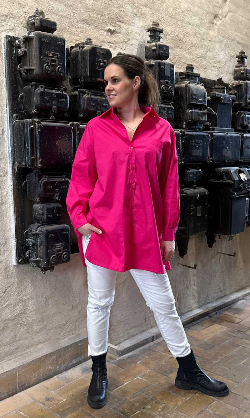 Cabana Living, MUST HAVE skjorten med lækker stretch i, den findes i flere farver, til kvinder