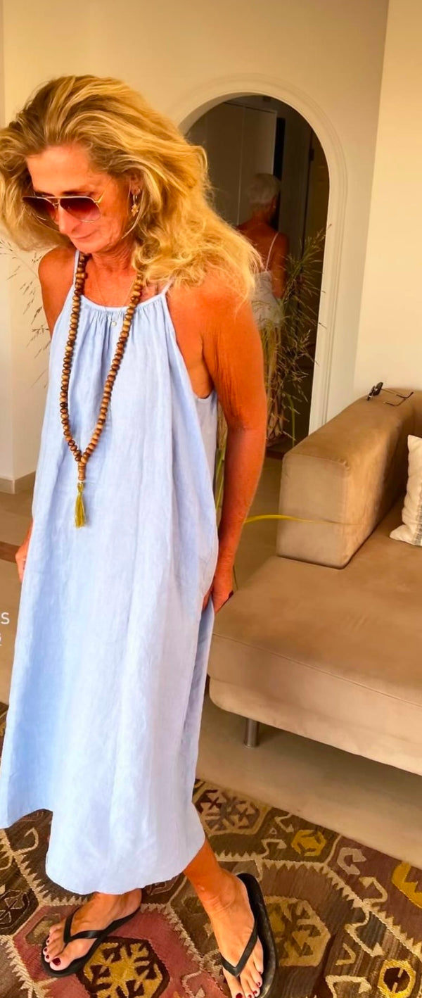 Cabana Living, flot enkel stropkjole, findes i flere farver, til kvinder