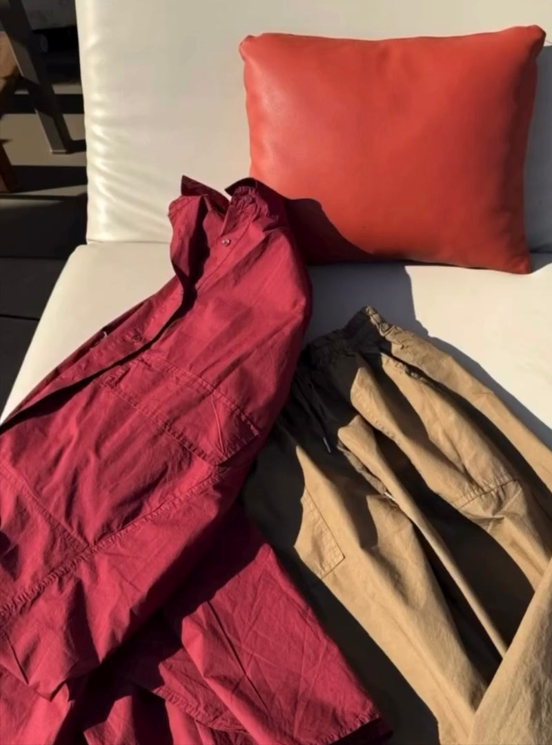 Cabana Living, flot skjorte kjole i bomuld med knapper hele vejen igennem, findes i flere farver, til kvinder