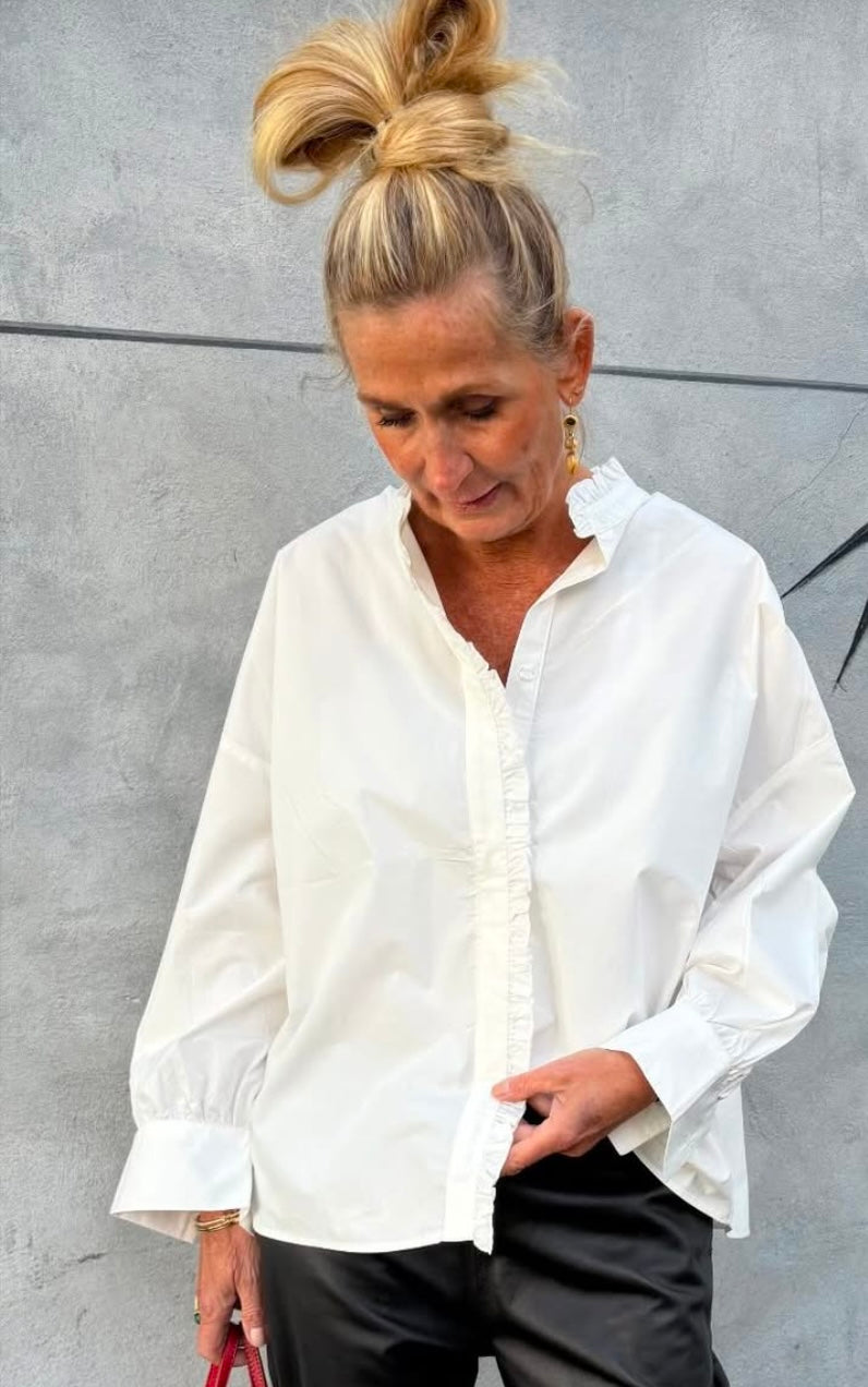 Cabana Living, flot feminin skjorte, findes i flere farver, til kvinder