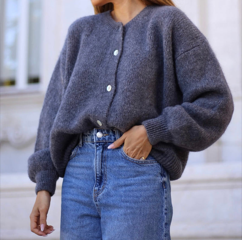 DEPECHE, lækker cardigan, findes i flere farver, til kvinder