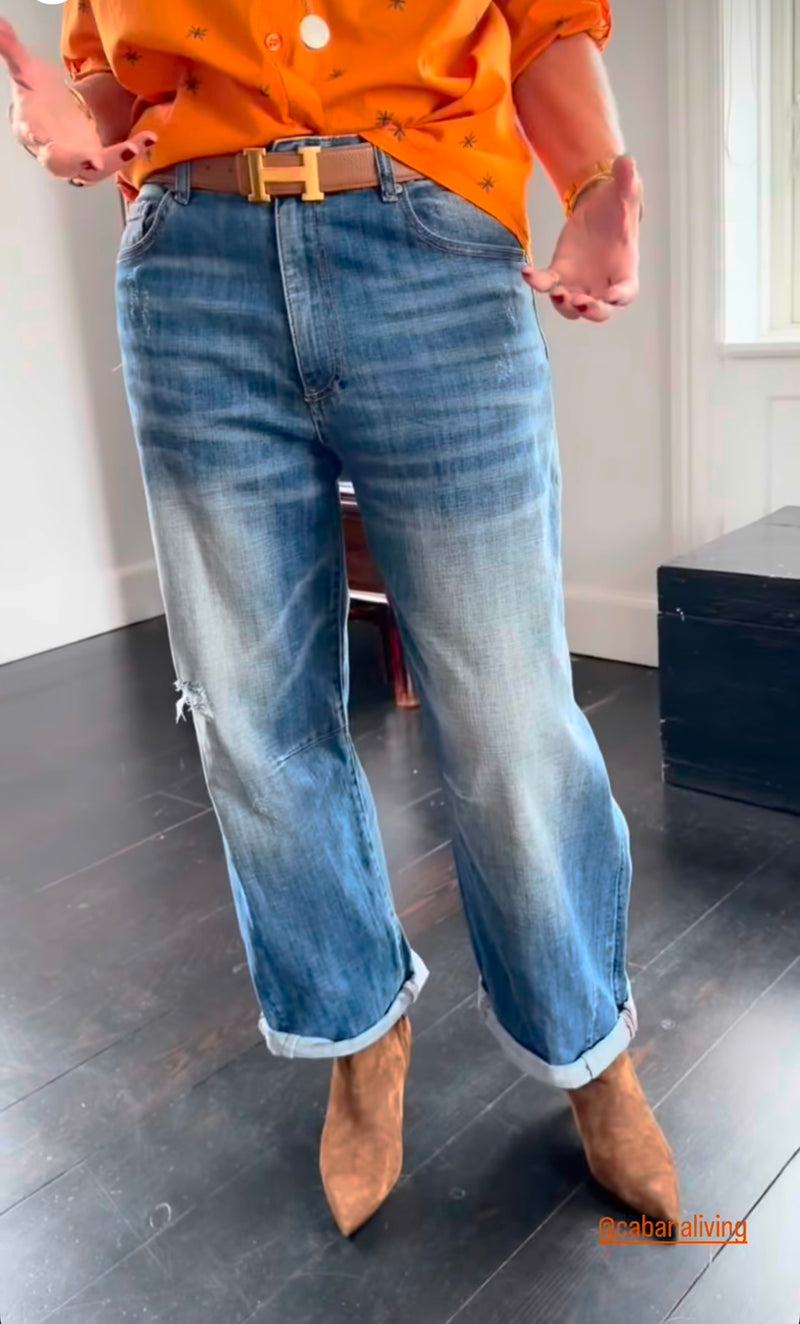 Cabana Living, flotte Oversize Jeans, til kvinder