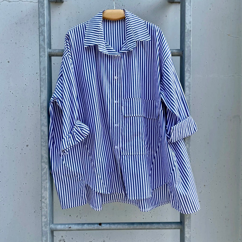 Cabana Living, Tokyo skjorte med striber, findes i flere farver, til kvinder