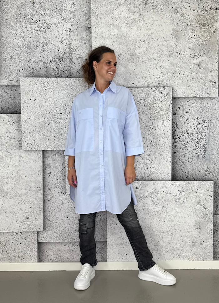 Cabana Living, 100% bomuld skjorte med 3/4 ærme, findes i flere farver