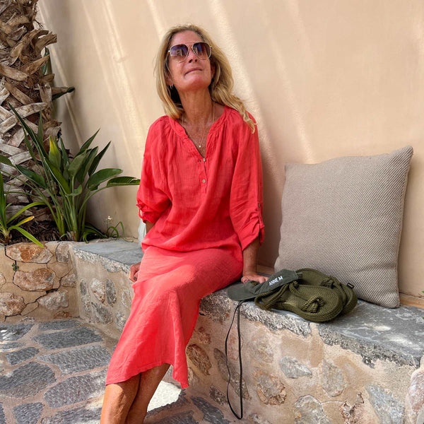 Cabana Living, Spurv, flot og luftig kjole, findes i flere farver, til kvinder