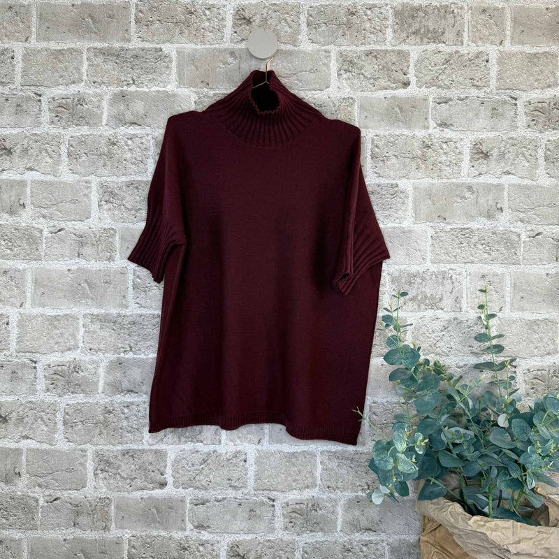 Cabana Living, oversize bluse i blød strik, findes i flere farver, til kvinder