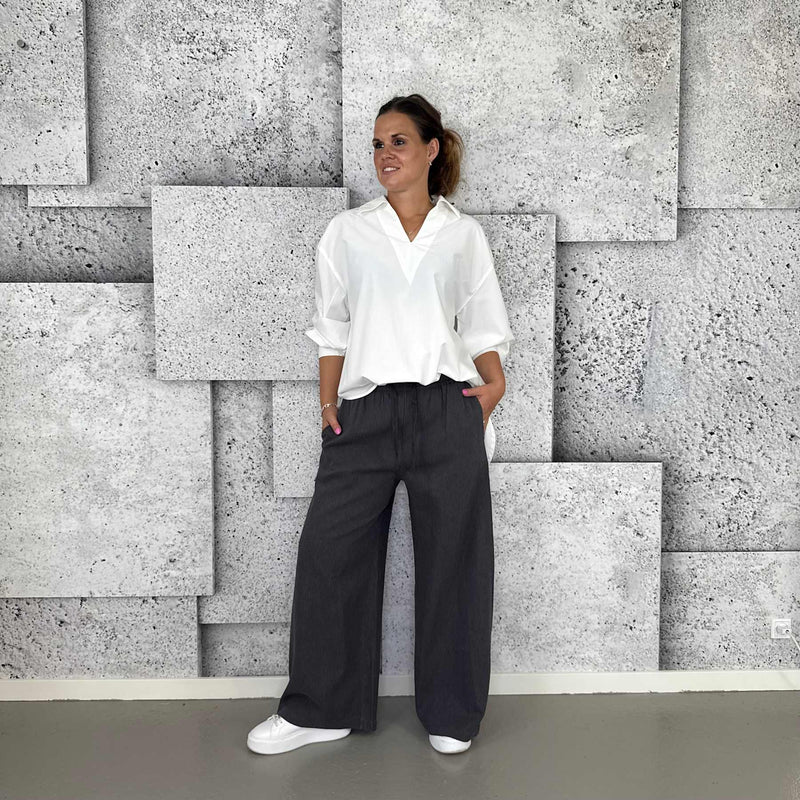 Cabana Living, flot blød oversize skjortebluse, findes i flere farver, til kvinder