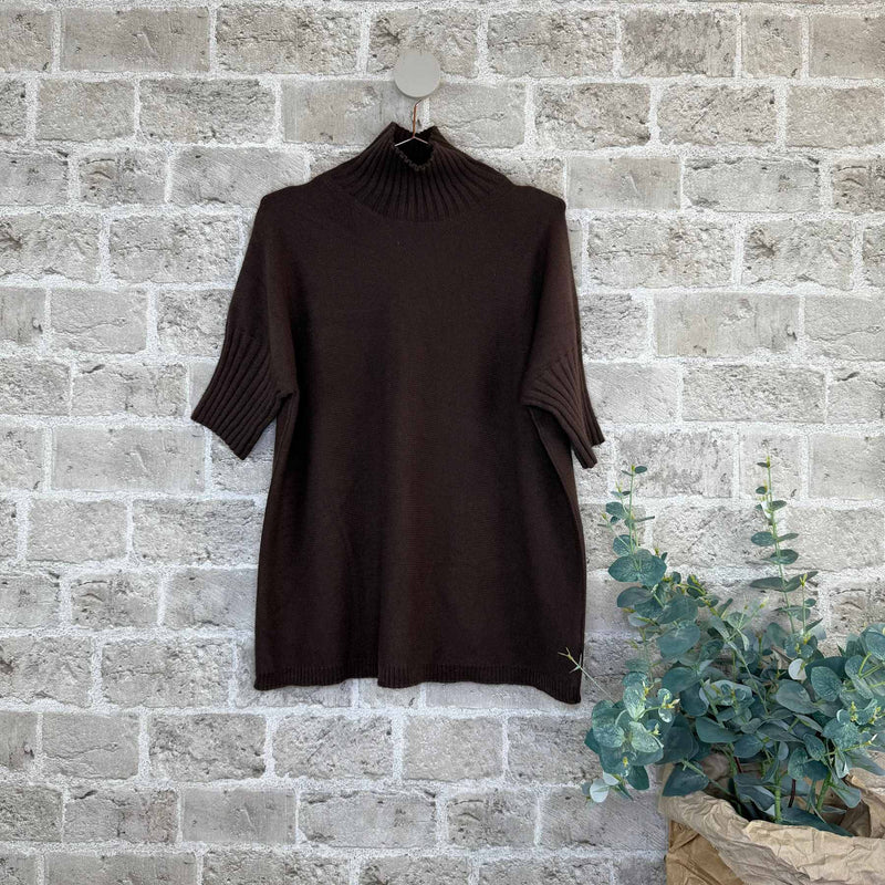 Cabana Living, oversize bluse i blød strik, findes i flere farver, til kvinder