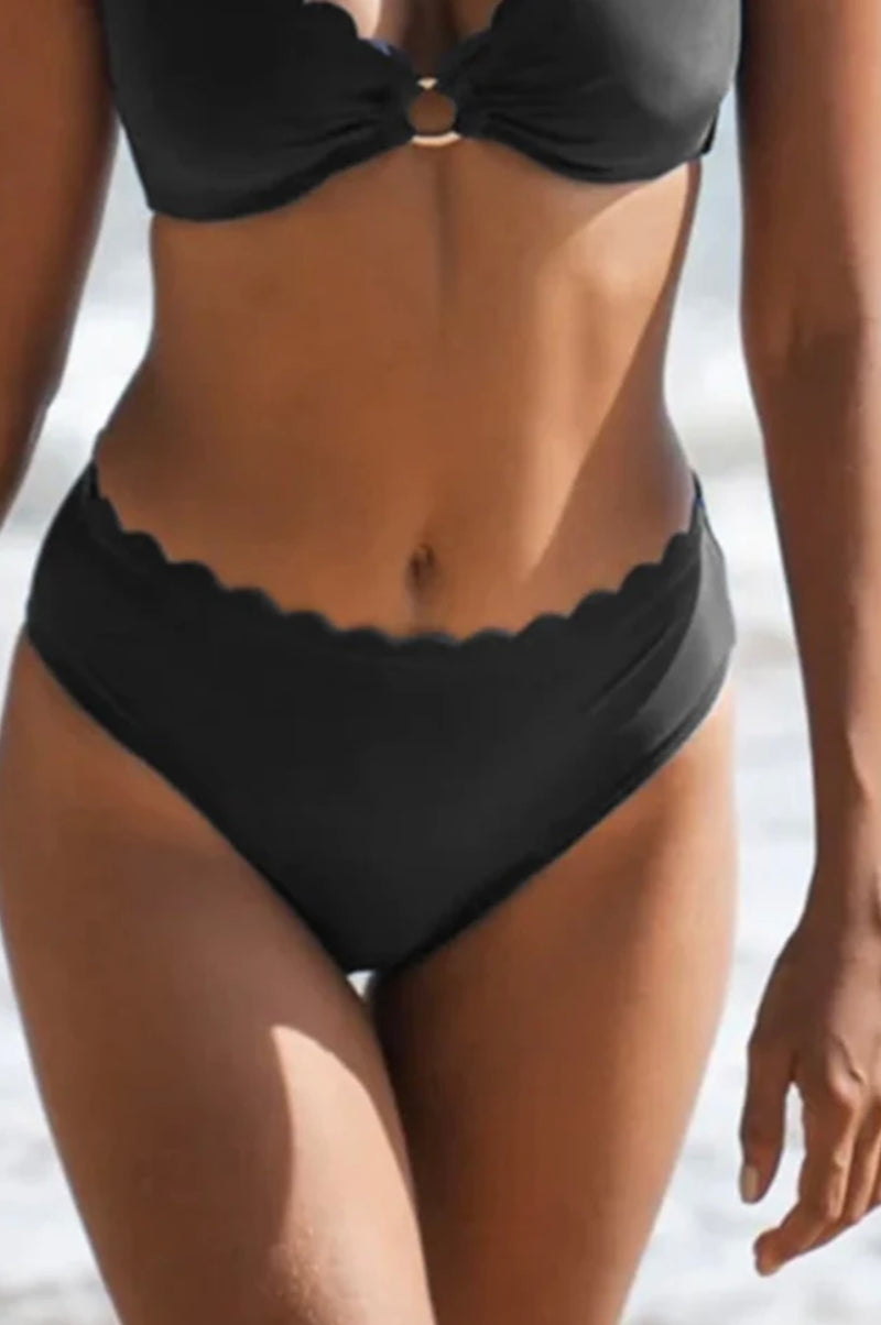 KAANDA Beach life, Venus Halter i SORT-bikinien til kvinder