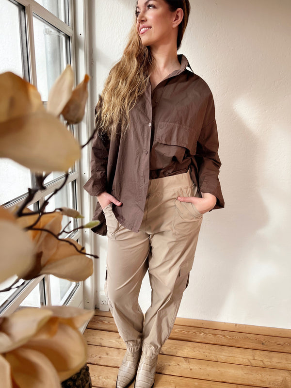 Cabana Living, Tokyo, Over Size Skjorte, findes i flere farver, til kvinder