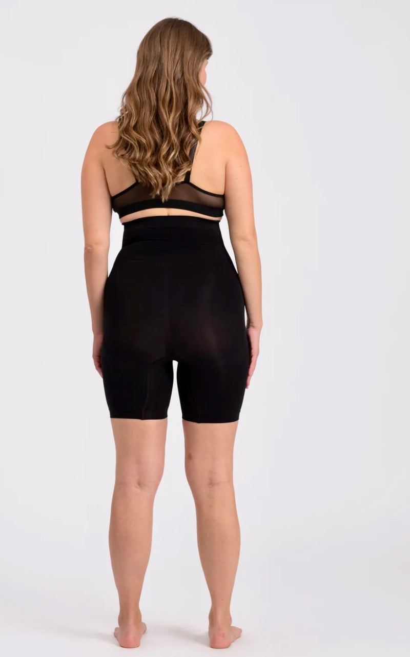 LYKKELAND ATELIÉR, SHAPEWEAR, Alturra Highwaist Shaping shorts, findes i SORT & NUDE, til kvinder