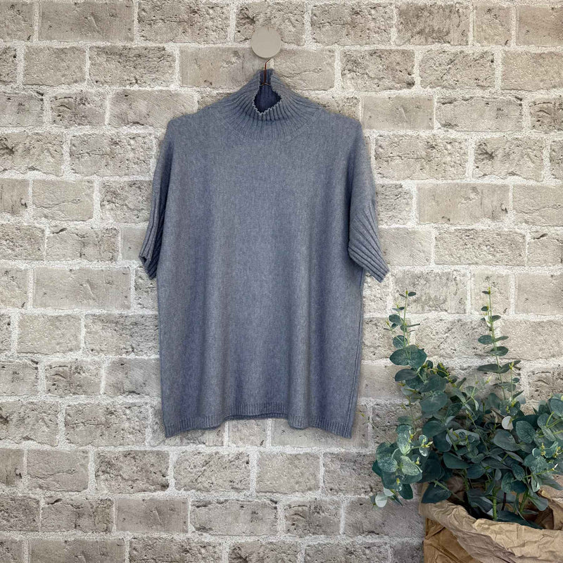 Cabana Living, oversize bluse i blød strik, findes i flere farver, til kvinder