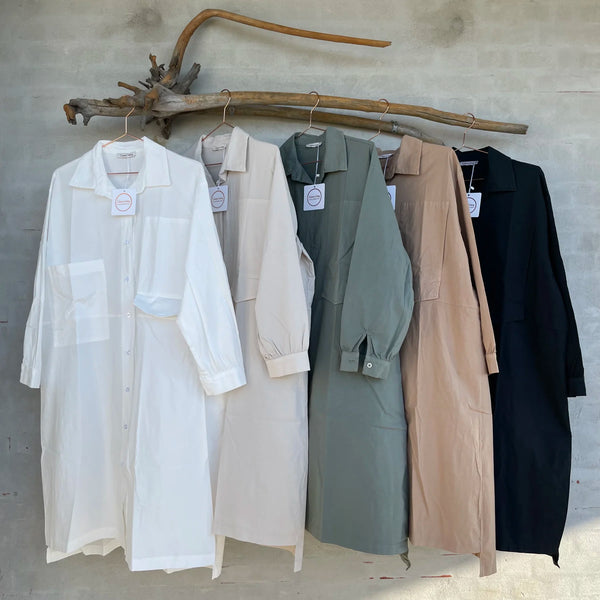 Cabana Living, flot oversize skjorte i en lækker Poplin kvalitet, til kvinder