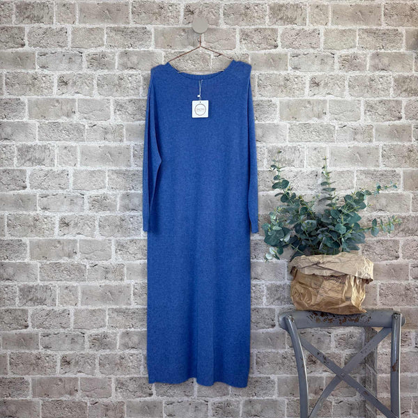 Cabana Living, flot blød viskose strik kjole, findes i flere farver, til kvinder