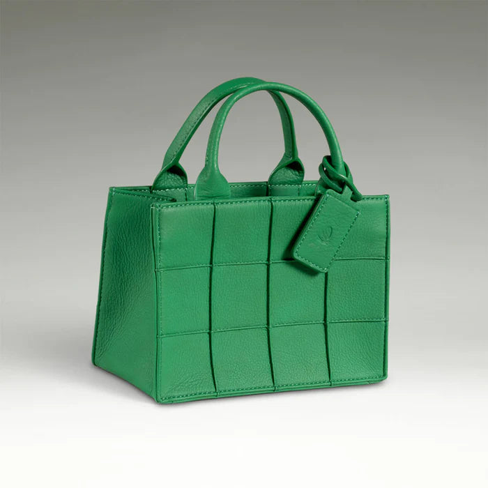 Bolinder Stockholm, Tiny Tote Bag Emerald, taske til kvinder