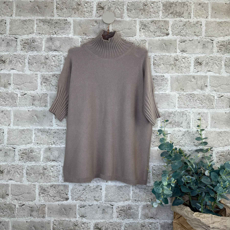 Cabana Living, oversize bluse i blød strik, findes i flere farver, til kvinder