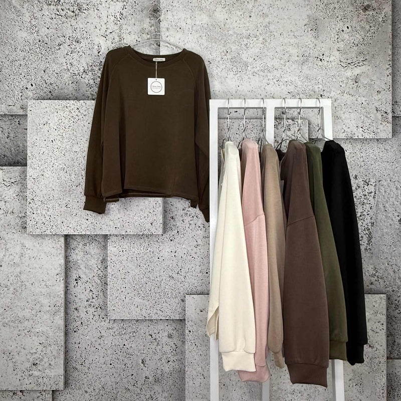 Cabana Living, Blød sweatshirt, til kvinder, findes i flere farver