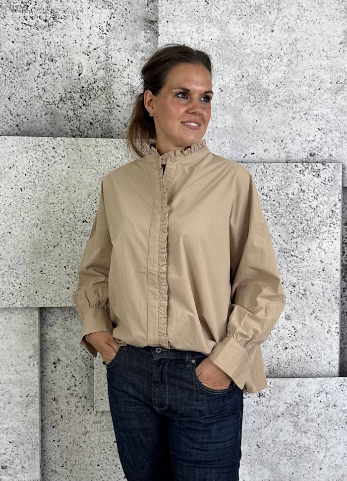 Cabana Living, flot feminin skjorte, findes i flere farver, til kvinder