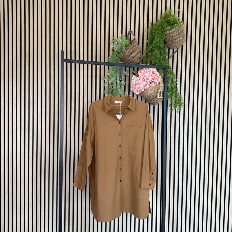 Cabana Living, MUST HAVE skjorten med lækker stretch i, den findes i flere farver, til kvinder