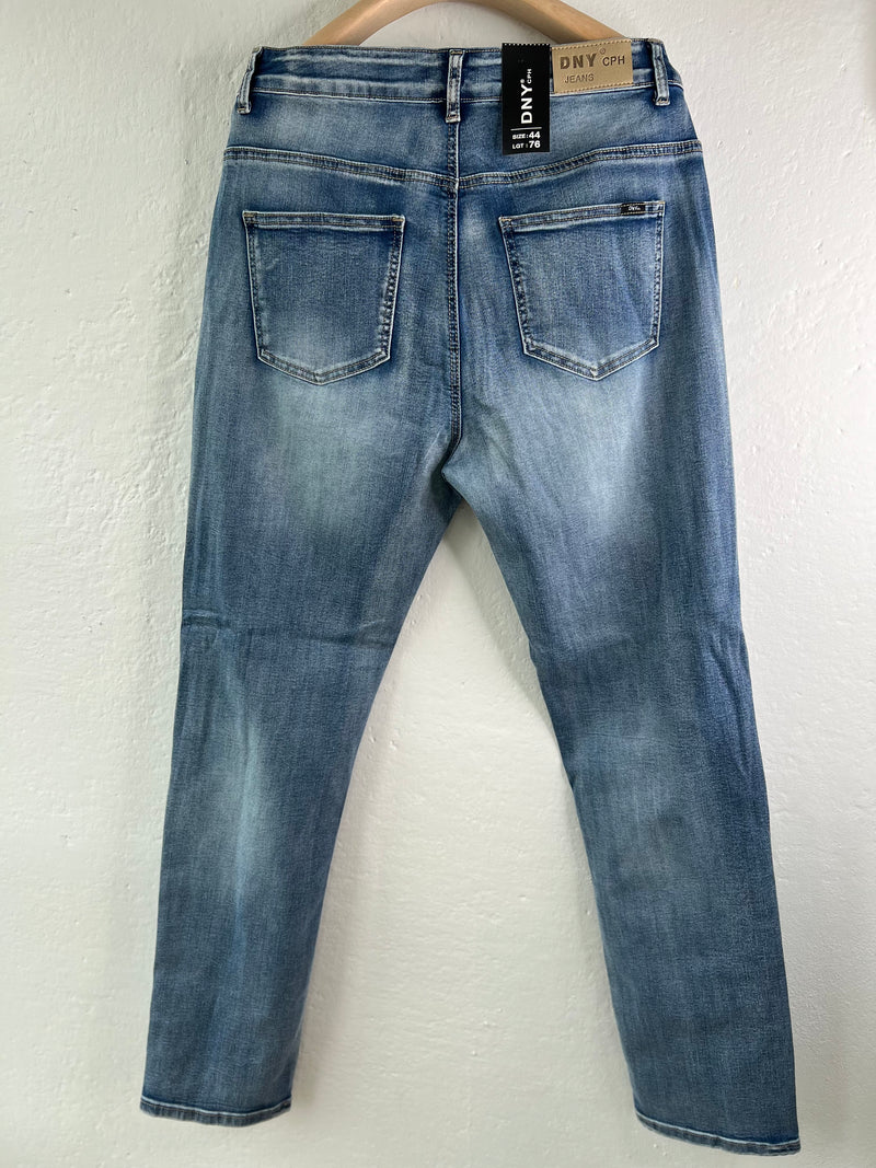 DNYcph Curved, Skinny Jeans i light Blue, model Billie, til kvinder